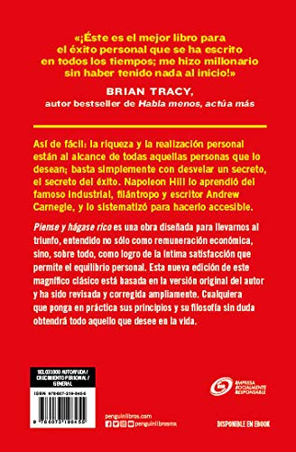 Piense y Hágase Rico | Edición corregida y aumentada
