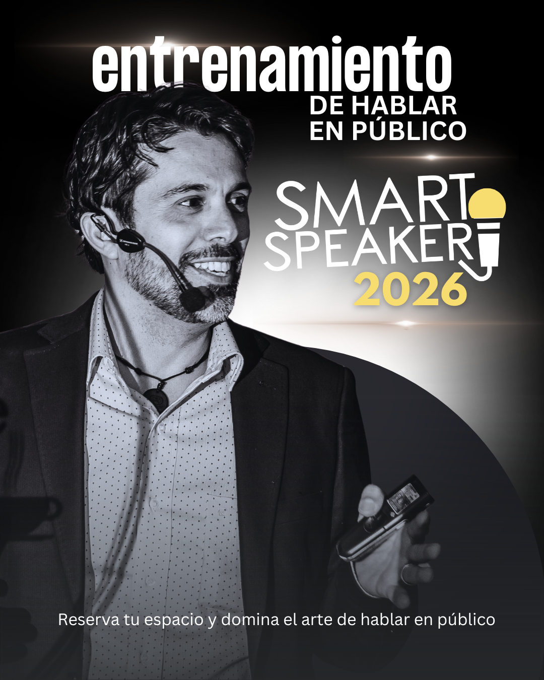 Smart Speaker 2026 | Entrenamiento en Hablar en Público